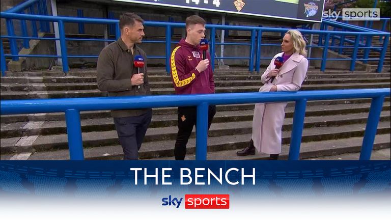 Huddersfield Giants' Sam Halsall joins Jenna and Jon for this week's episode of The Bench.