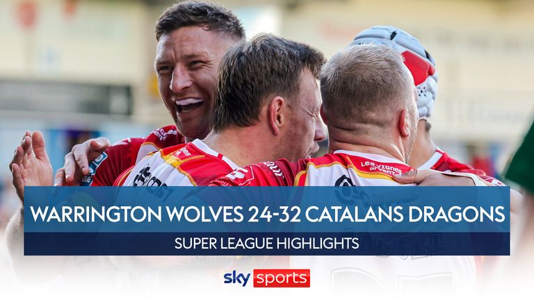 Warrington Wolves v Catalans Dragons highlights