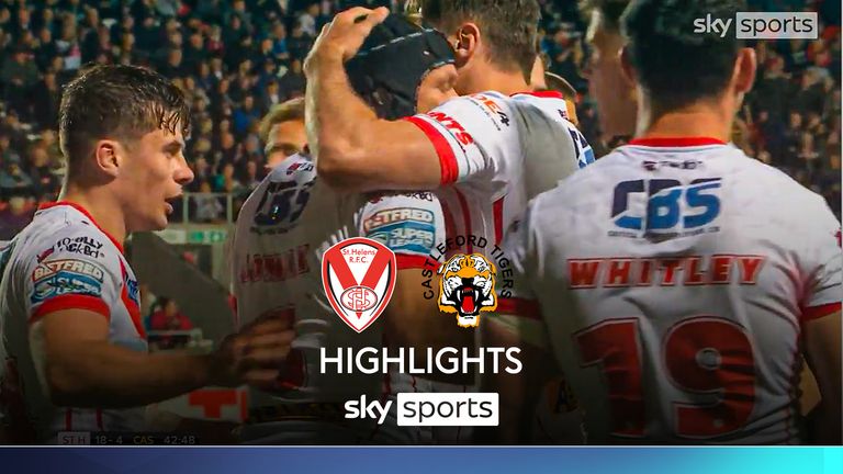 St Helens vs Castleford Tigers highlights